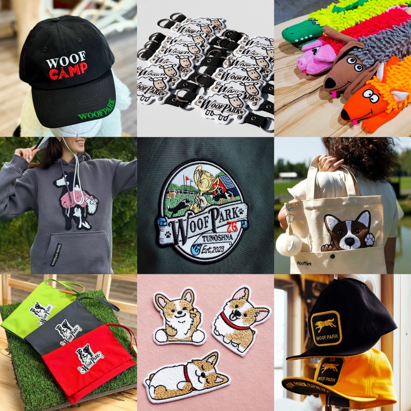 Машинная вышивка для кинологического центра